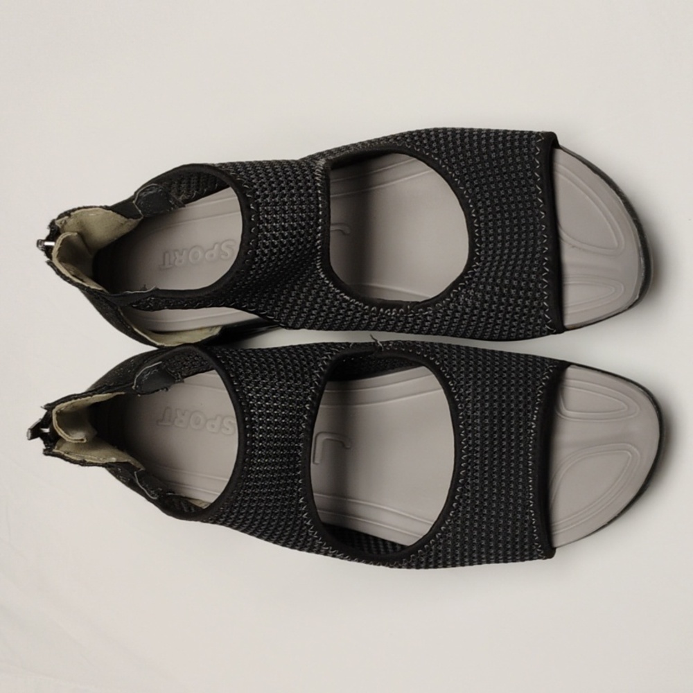 JBU by Jambu Margot Black Snake Sport Sandal